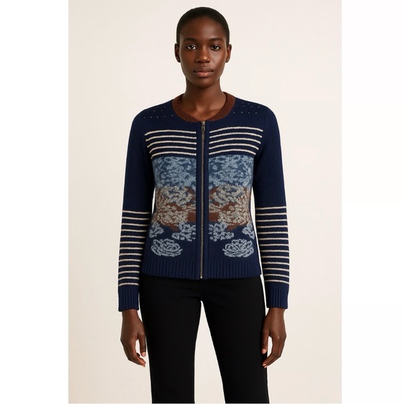 Anthropologie Sweaters - Anthropologie Sparrow ‘Arras’ Zip Cardigan